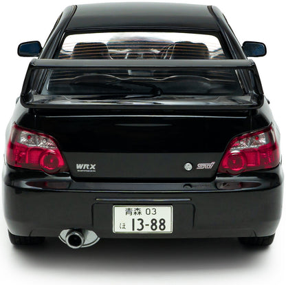 Available To Order – Subaru Impreza WRX STI Java Black Pearl 2004 1:18 Solido Model (SOL 1812305)
