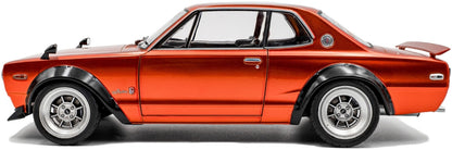 Available to Order – Nissan Skyline (C10) Hakosuka Solido Works Orange Metallic 1970 1:18 (SOL 1813003)