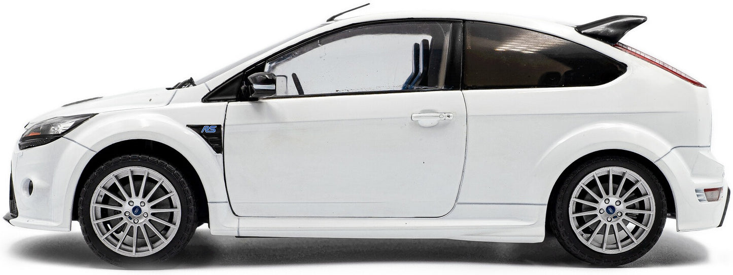 Available to Order – Ford Focus RS MK2 - Frozen White Metallic 2009 1:18 (SOL 1813102)