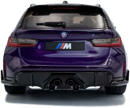 Available To Order – BMW M3 (G81) Touring w/Performance Parts Twilight Purple Pearl Metallic 2024 1:18 Solido Model (SOL 1813701)