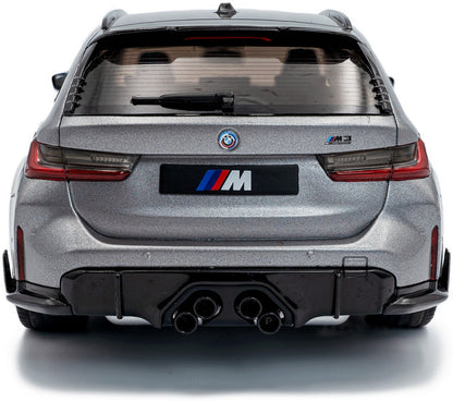 Available To Order – BMW M3 (G81) Touring w/Performance Parts Frozen Pure Grey Metallic 2024 1:18 Solido Model (SOL 1813702)