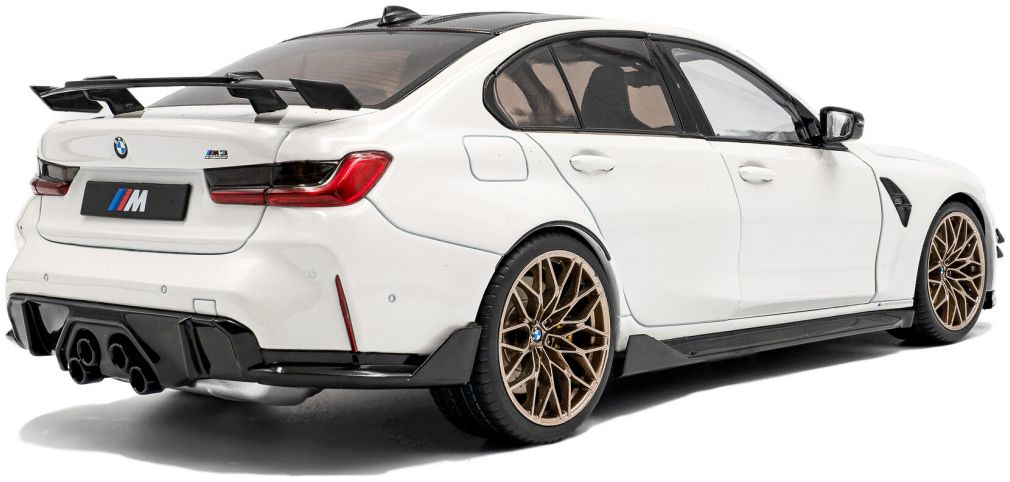 Available To Order – BMW M3 (G80) Performance Parts Alpine White Uni 2024 1:18 (SOL 1814301)