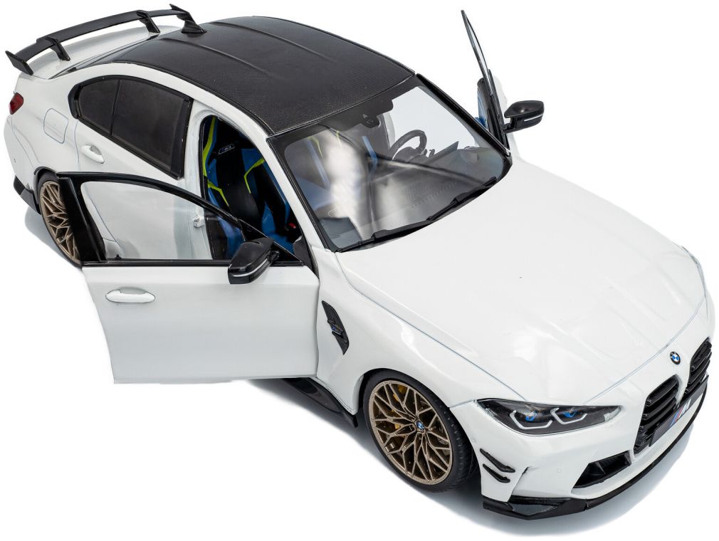 Available To Order – BMW M3 (G80) Performance Parts Alpine White Uni 2024 1:18 (SOL 1814301)