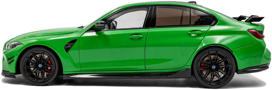 Available To Order – BMW M3 (G80) Performance Parts Signal Green Uni 2024 1:18 (SOL 1814302)