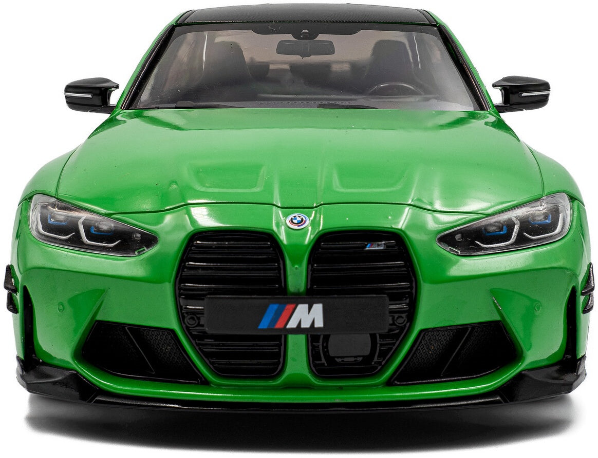 Available To Order – BMW M3 (G80) Performance Parts Signal Green Uni 2024 1:18 (SOL 1814302)