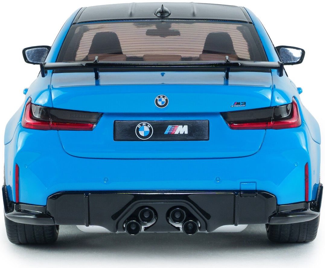 Available To Order – BMW M3 Performance Parts Daytona Beach Blue 2024 1:18 (SOL 1814303)