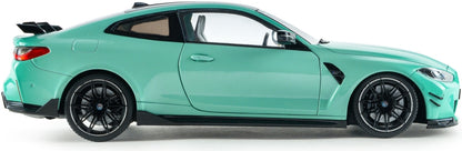 Available To Order – BMW M4 Peformance Parts Solido Works Turquoise 2025 1:18 (SOL 1814501)