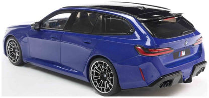 Available To Order – BMW M5 Touring Marina Bay Blue Metallic 2024 1:18 (SOL 1814801)