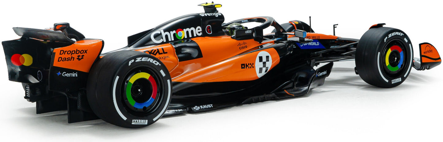 Available To Order – McLaren MCL39 Orange L.Norris #4 GP Monaco 2025 1:18 Solido Model (SOL 1818703)