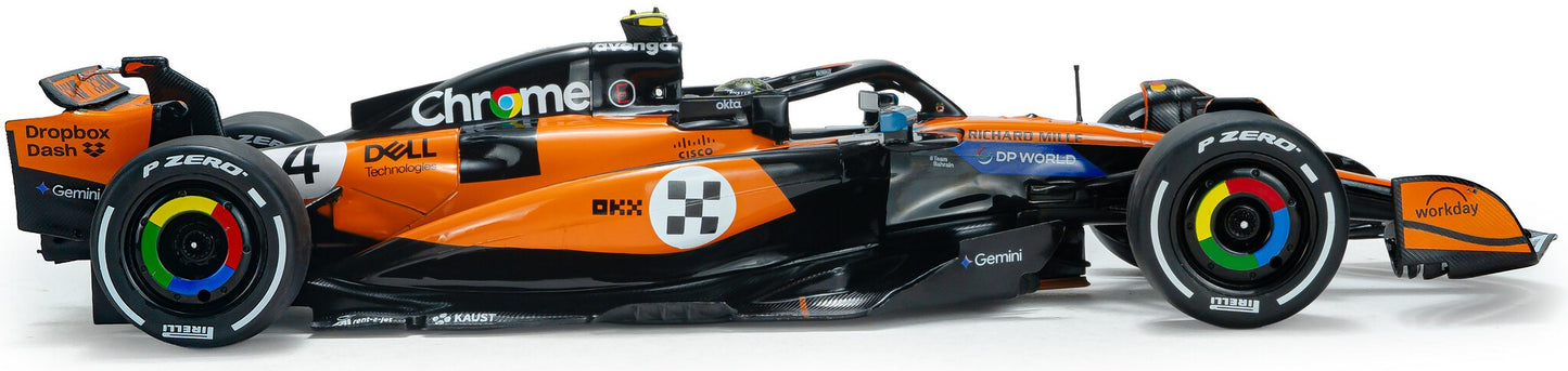 Available To Order – McLaren MCL39 Orange L.Norris #4 GP Monaco 2025 1:18 Solido Model (SOL 1818703)