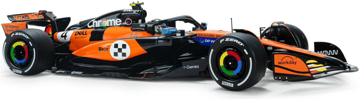 Available To Order – McLaren MCL39 Orange L.Norris #4 GP Monaco 2025 1:18 Solido Model (SOL 1818703)