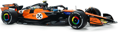 Available To Order – McLaren MCL39 Orange L.Norris #4 GP Monaco 2025 1:18 Solido Model (SOL 1818703)
