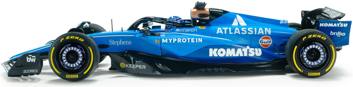 Available to Order – Williams FW47 Blue A.Albon #23 GP Australia 2025 1:18 (SOL 1818801)