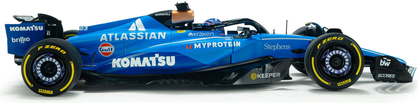 Available to Order – Williams FW47 Blue A.Albon #23 GP Australia 2025 1:18 (SOL 1818801)