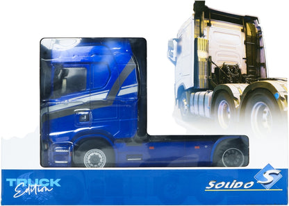 Scania 580S Highline Metallic Blue 2023 1:24 Solido Model (view 4)