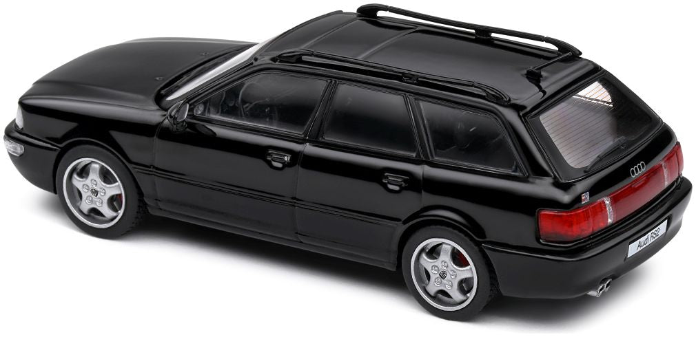 Available To Order – Audi Avant RS2 Black 1:43 Solido Model (SOL 4310103)