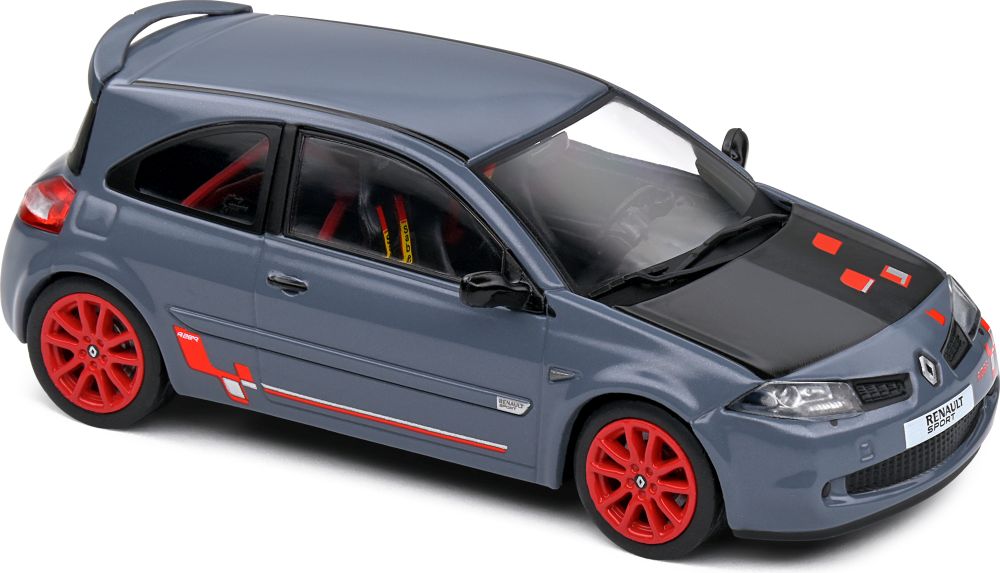 Available to Order – Renault Megane 2 R26-R Grey 1:43 Solido Model (SOL 4310203)