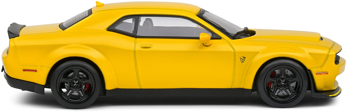 Available To Order – Dodge Challenger Yellow 2018 1:43 Solido Model (SOL 4310308)