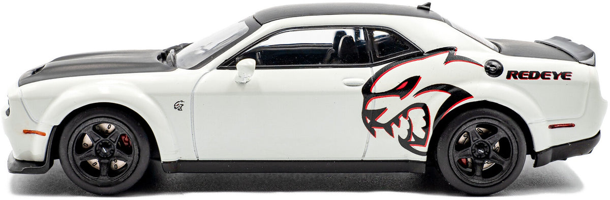 Dodge Challenger SRT Hellcat Redeye Widebody Custom White Knuckle 2020 1:43 Solido Model (view 2)