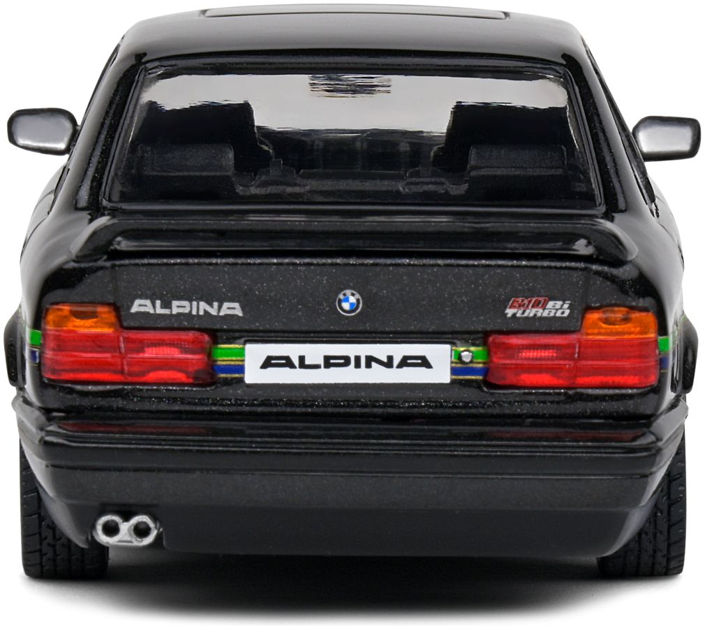 Available To Order – Alpina B10 Biturbo Black 1994 1:43 Solido Model (SOL 4310406)