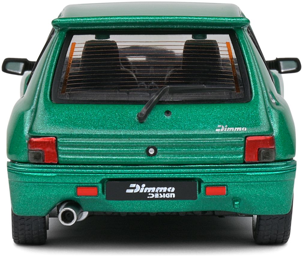Peugeot 205 Dimma Green 1992 1:43 Solido Model (view 2)