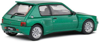 Peugeot 205 Dimma Green 1992 1:43 Solido Model (view 5)