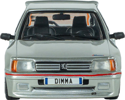 Peugeot 205 Dimma Gris Futura 1992 1:43 Solido Model (view 6)