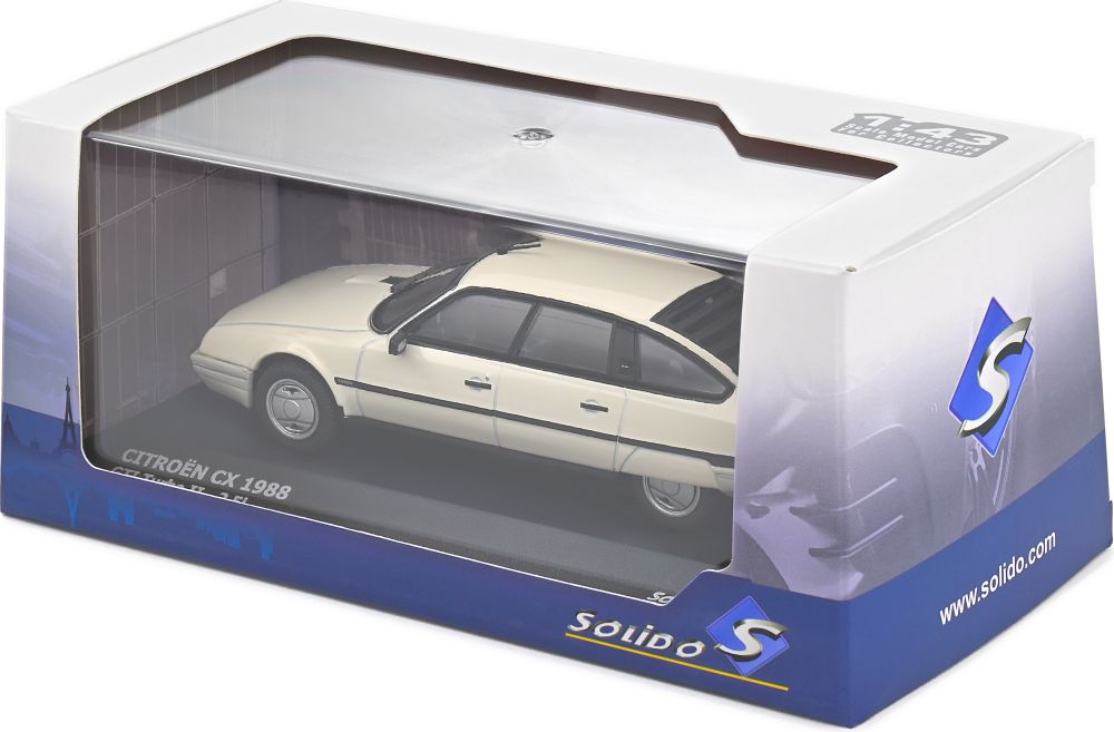 Available To Order – Citroen CX GTI Turbo II White 1989 1:43 Solido Model (SOL 4311703)