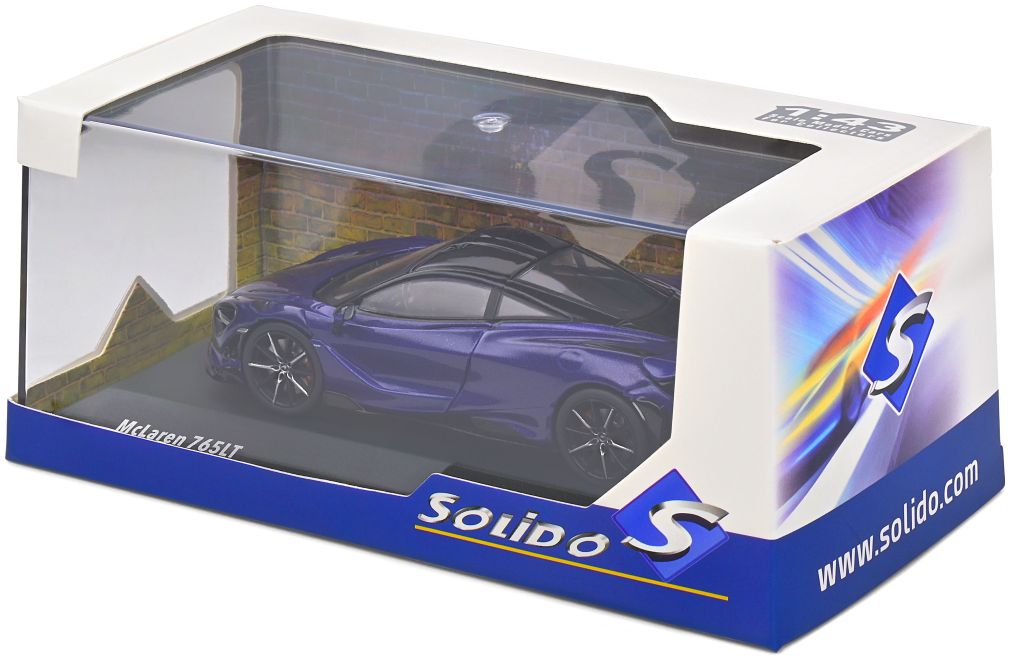 Available to Order – McLaren 765 LT Purple 2020 1:43 Solido Model (SOL 4311906)