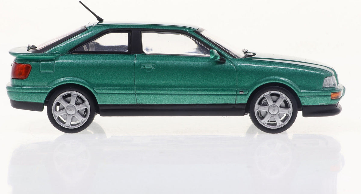 Audi Coupe S2 Green 1994 1:43 Solido Model (view 2)