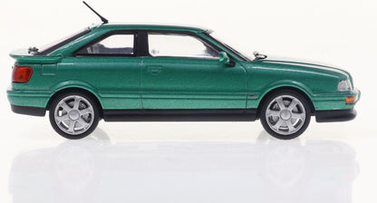 Audi Coupe S2 Green 1994 1:43 Solido Model (view 2)