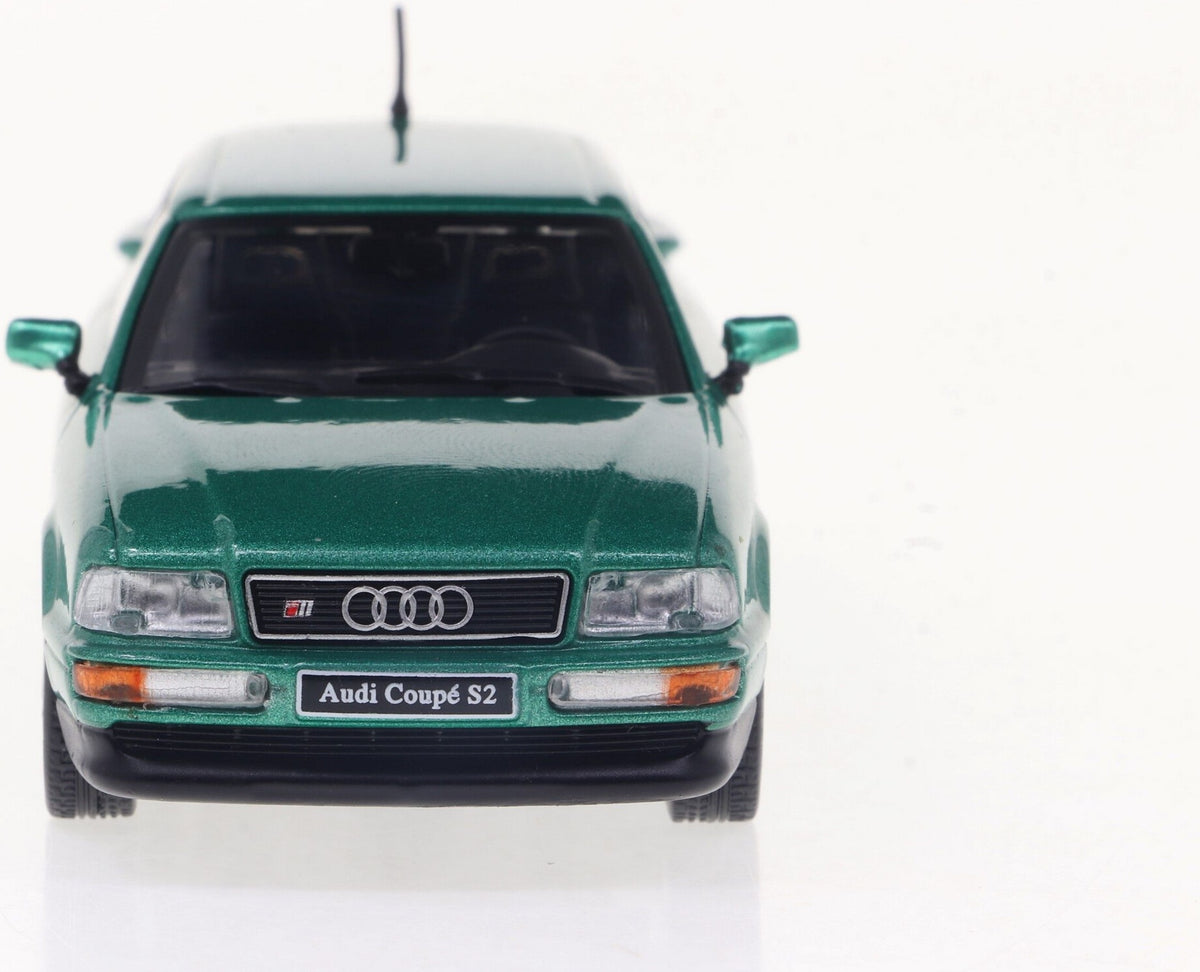 Audi Coupe S2 Green 1994 1:43 Solido Model (view 3)