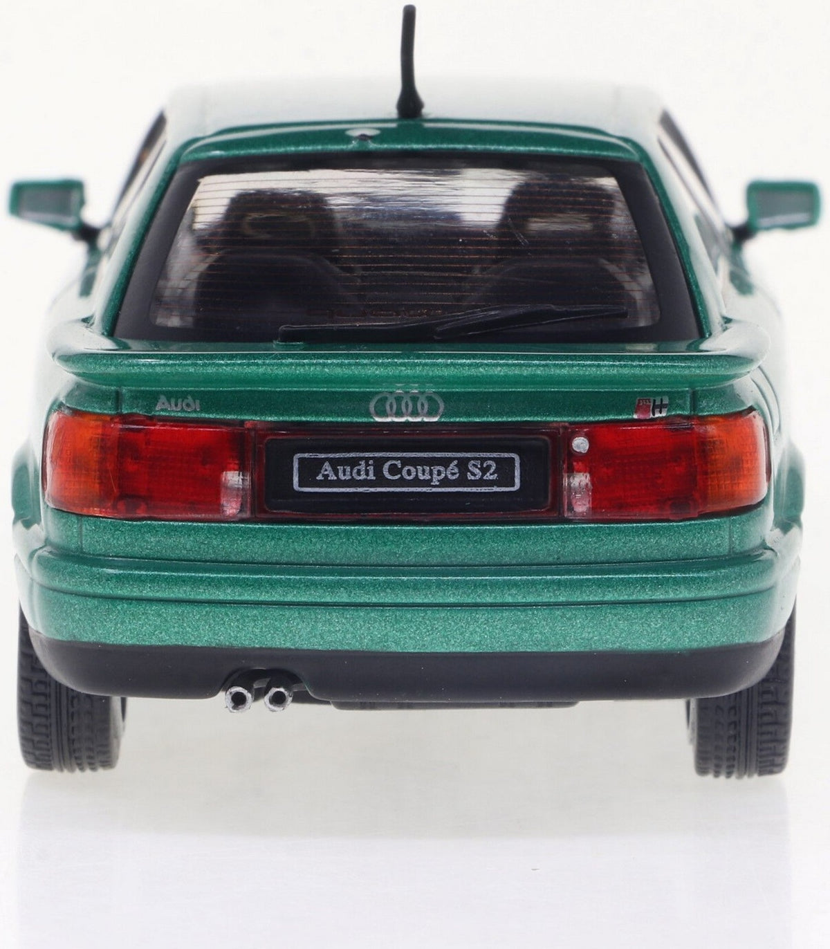 Audi Coupe S2 Green 1994 1:43 Solido Model (view 4)