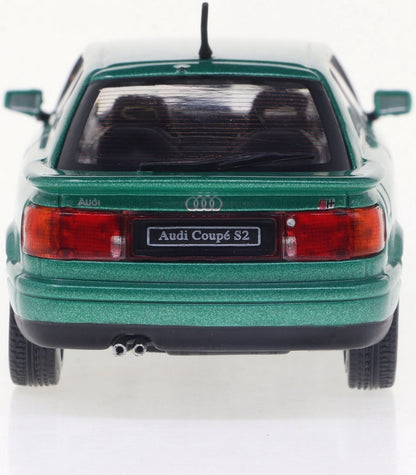Audi Coupe S2 Green 1994 1:43 Solido Model (view 4)