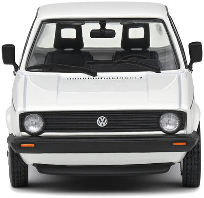 VW Caddy Pickup White 1990 1:43 Solido Model Car (view 6)