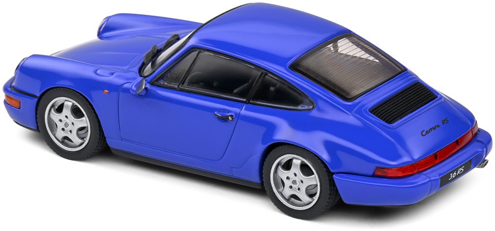 Porsche 964 RS Blue 1992 1:43 Solido Model (view 5)