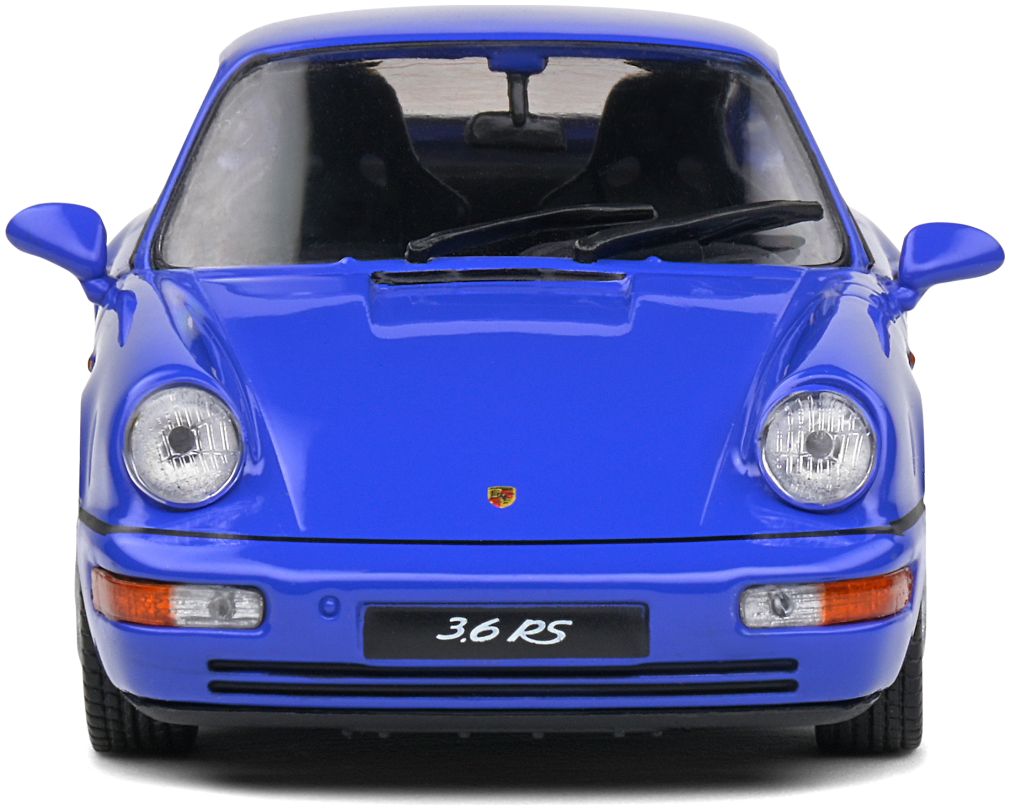 Porsche 964 RS Blue 1992 1:43 Solido Model (view 6)