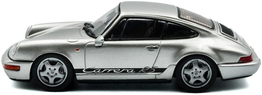 Porsche 964 RS Silver 1994 1:43 Solido Model (view 2)