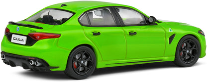Available To Order – Alfa Romeo Giulia Quadrifoglio Green 2020 1:43 Solido Model (SOL 4313106)