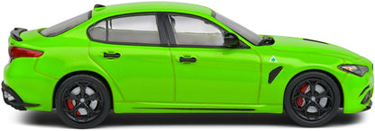 Available To Order – Alfa Romeo Giulia Quadrifoglio Green 2020 1:43 Solido Model (SOL 4313106)