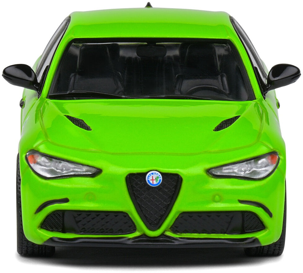 Available To Order – Alfa Romeo Giulia Quadrifoglio Green 2020 1:43 Solido Model (SOL 4313106)