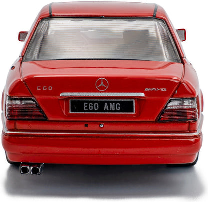 Available To Order – Mercedes Benz (W124) E60 AMG Signal Red 1994 1:43 Solido Model (SOL 4313204)