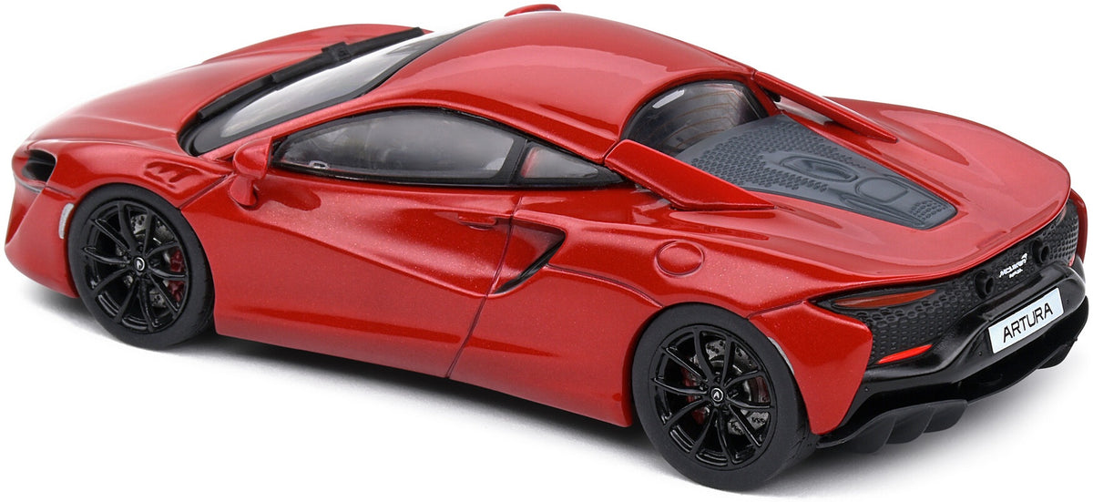 Available to Order – McLaren Artura Amaranth Red 1:43 Solido Model (SOL 4313502)