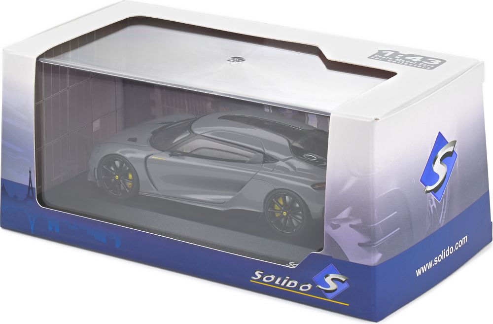 Available to Order – Koenigsegg Gemera Grey 2021 1:43 Solido Model (SOL 4313701)