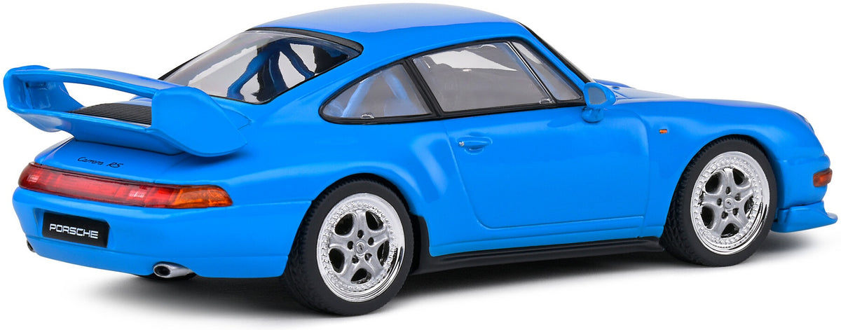 Porsche 993 RS Clubsport Blue 1:43 Solido Model (view 4)