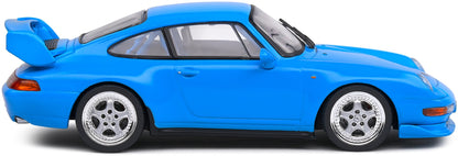 Porsche 993 RS Clubsport Blue 1:43 Solido Model (view 5)