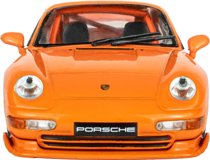 Porsche 911 (993) RS Clubsport Blood Orange 1995 1:43 Solido Model (view 3)