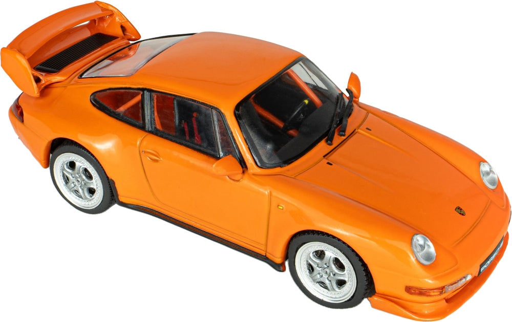 Porsche 911 (993) RS Clubsport Blood Orange 1995 1:43 Solido Model (view 5)