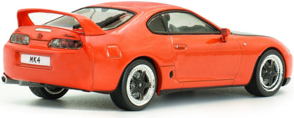Toyota Supra MK.4 Orange Custom 2001 1:43 Solido Model (view 3)