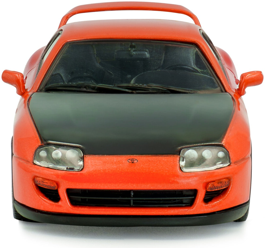 Toyota Supra MK.4 Orange Custom 2001 1:43 Solido Model (view 5)